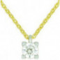 Collier OR Jaune et Blanc 750 ml Diamant