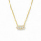 Collier OR Jaune 750 ml Diamants