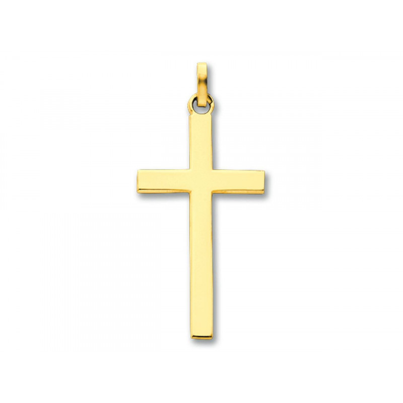 Pendentif OR jaune 750 ml CROIX