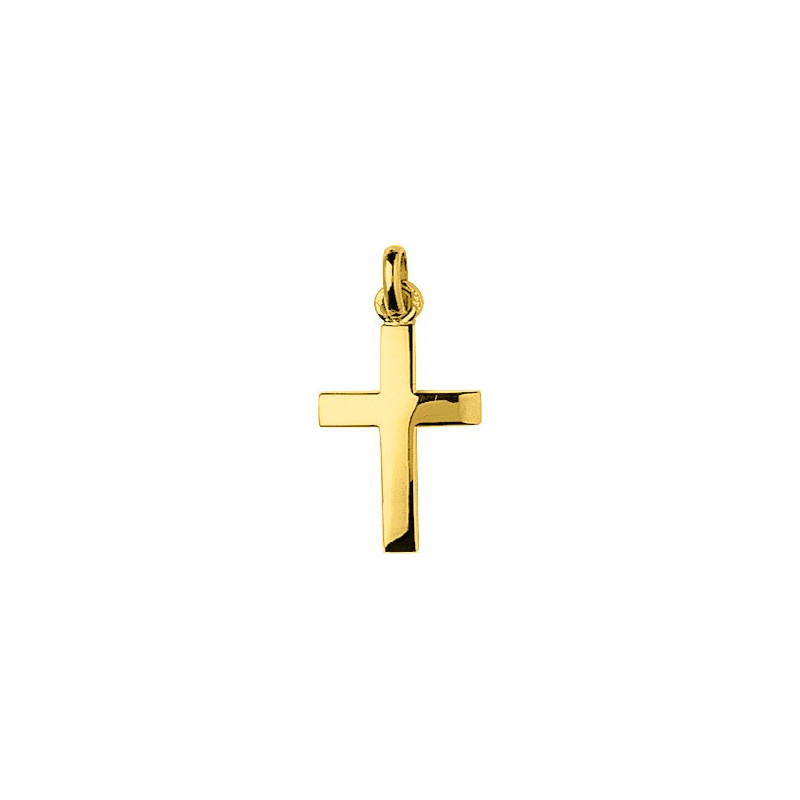 Pendentif Croix OR Jaune 750 ml