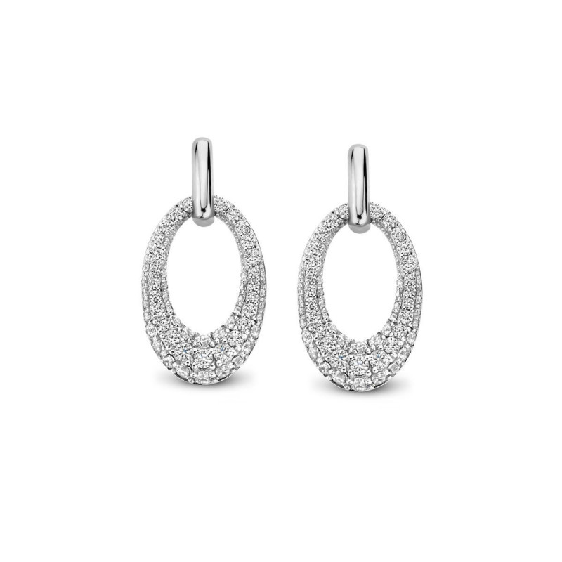 Boucles d'oreilles NAIOMY Argent 925 ml Zirconium