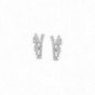 Boucles d'oreilles NAIOMY Argent 925 ml Zirconium