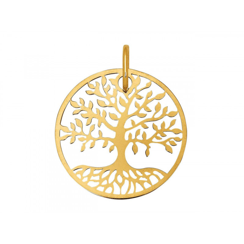 Pendentif OR Jaune 750 ml Arbre de Vie