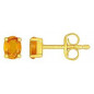 Boucles d'oreilles OR Jaune 750 ml