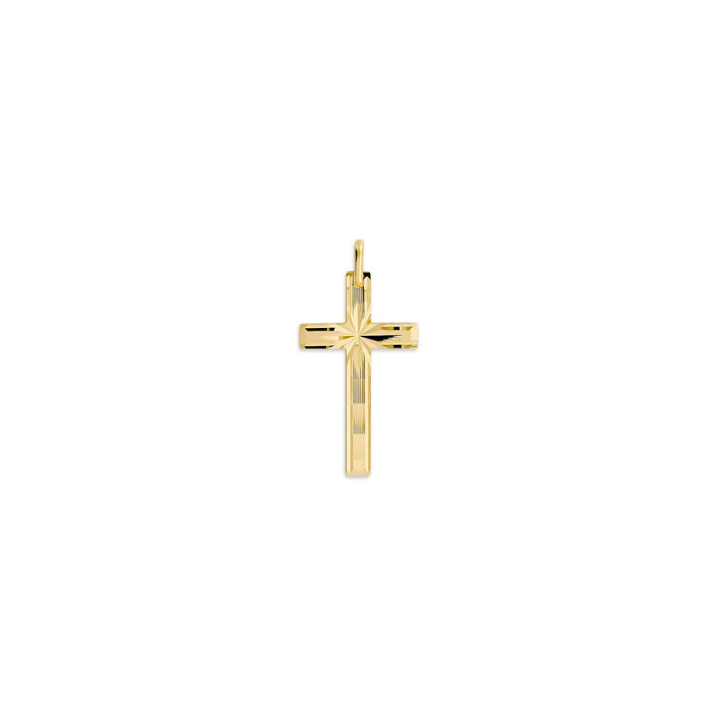 Pendentif OR Jaune 750 ml Croix