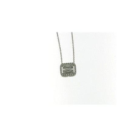 Collier OR Blanc 750 ml Diamants