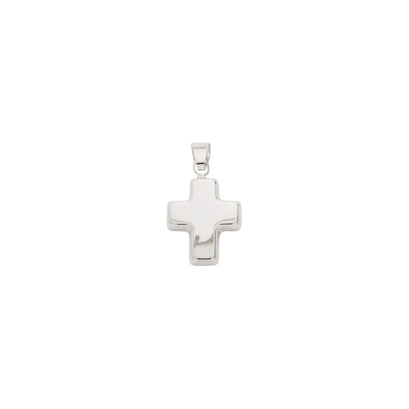 Pendentif OR Blanc 750 ml CROIX