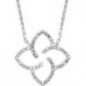 Collier OR Blanc 750 ml Diamants