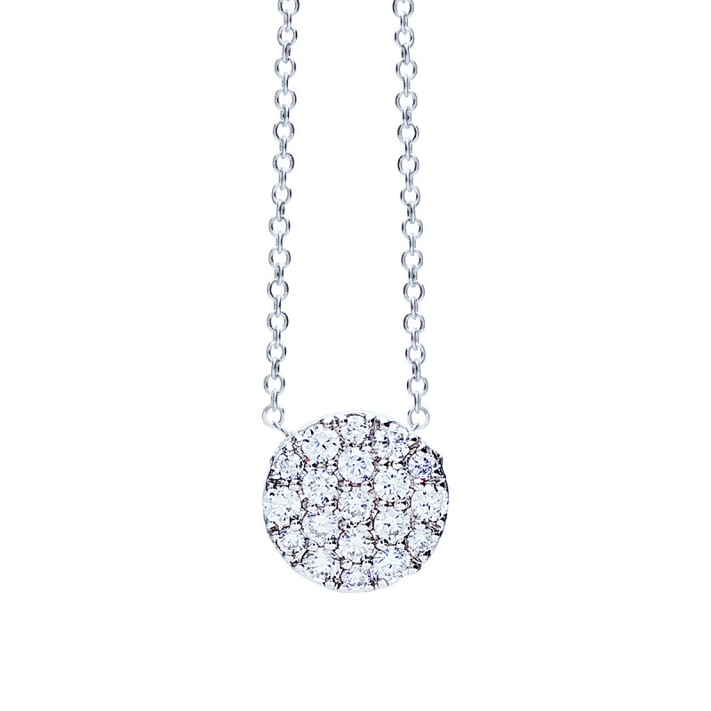 Collier OR Blanc 750 ml Diamants