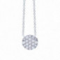 Collier OR Blanc 750 ml Diamants