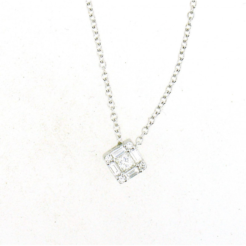 Collier OR Blanc 750 ml Diamants