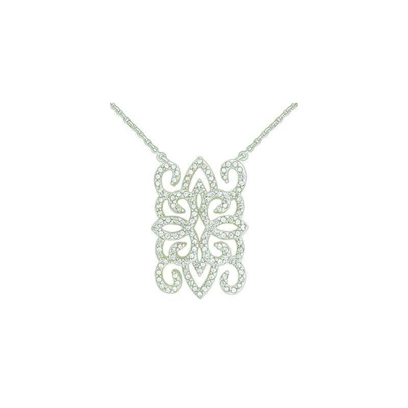 Collier OR Blanc 750 ml Diamants