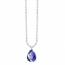 Collier OR Blanc 750 ml Tanzanite