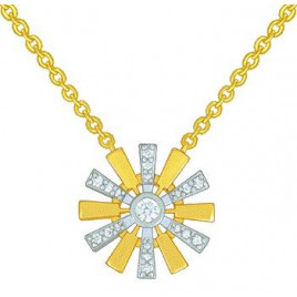 Collier OR Jaune et Blanc 750 ml Diamants