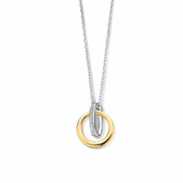 Collier NAIOMY Argent 925 ml Plaqué or Zirconium