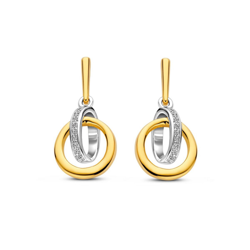 Boucles d'oreilles NAIOMY Argent 925 ml Plaqué orl Zirconium