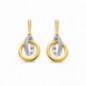 Boucles d'oreilles NAIOMY Argent 925 ml Plaqué orl Zirconium