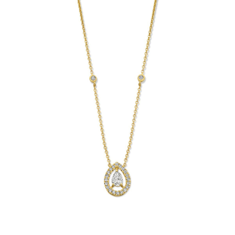 Collier OR Jaune 750 ml Diamants