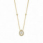 Collier OR Jaune 750 ml Diamants