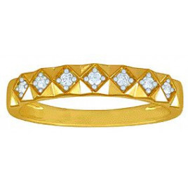 Bague OR Jaune 750 ml Diamants