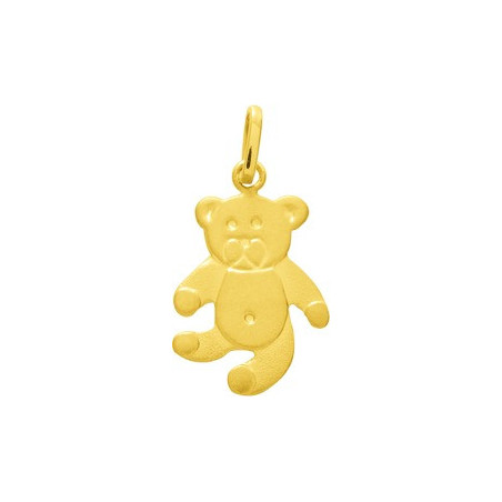 Pendentif OR Jaune 750 ml Ours