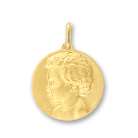 Médaille OR Jaune 750 ml Enfant