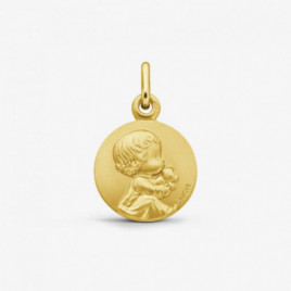 Médaille Bébé au Doudou - Les Loupiots OR Jaune 750 ml