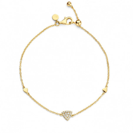 Bracelet OR Jaune 750 ml Diamants