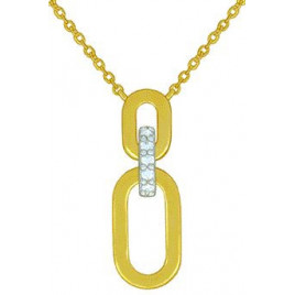 Collier OR Jaune et Blanc 750 ml Diamants