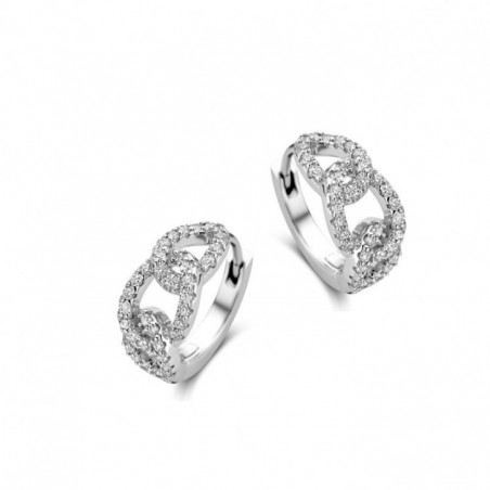 Boucles d'oreilles NAIOMY Argent 925 ml Zirconium