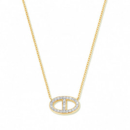 Collier OR Jaune 750 ml Diamants