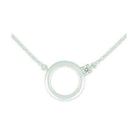 Collier OR Blanc 750 ml Diamant