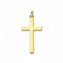 Pendentif OR jaune 750 ml CROIX