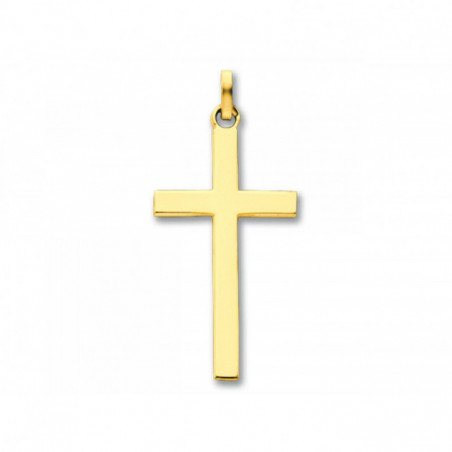 Pendentif OR jaune 750 ml CROIX