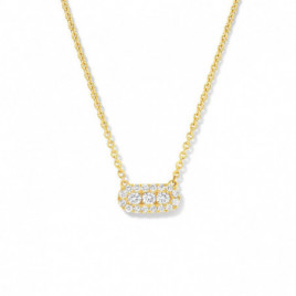 Collier OR Jaune 750 ml Diamants