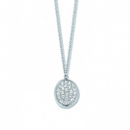 Collier OR Blanc 750 ml Diamants