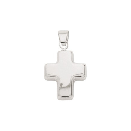 Pendentif OR Blanc 750 ml CROIX