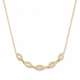 Collier OR Jaune 750 ml Diamants