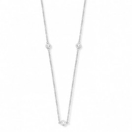 Collier OR Blanc 750 ml Diamants