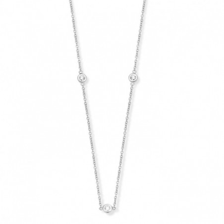 Collier OR Blanc 750 ml Diamants