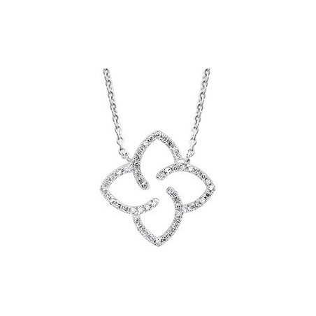 Collier OR Blanc 750 ml Diamants