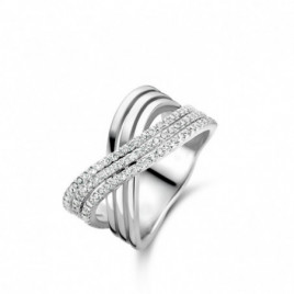 Bague NAIOMY Argent 925 ml Zirconium