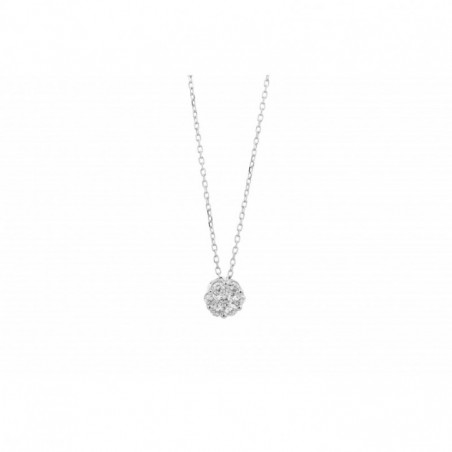 Collier OR Blanc 750 ml Diamants