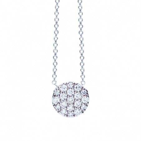 Collier OR Blanc 750 ml Diamants