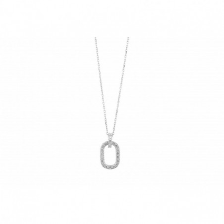 Collier OR Blanc 750 ml Diamants