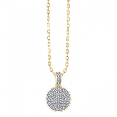 Collier OR Jaune 750 ml Diamants