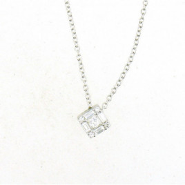 Collier OR Blanc 750 ml Diamants