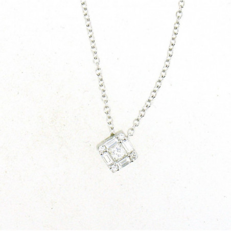 Collier OR Blanc 750 ml Diamants