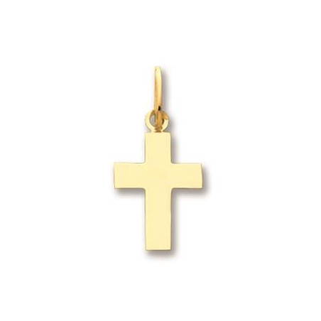 Pendentif Croix OR Jaune 750 ml