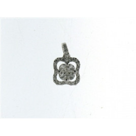 Pendentif OR Blanc 750 ml Diamants